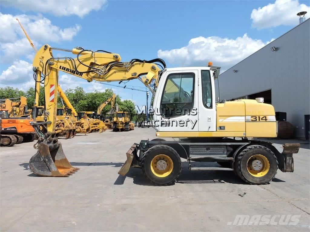 Liebherr A314 Excavatoare cu roti