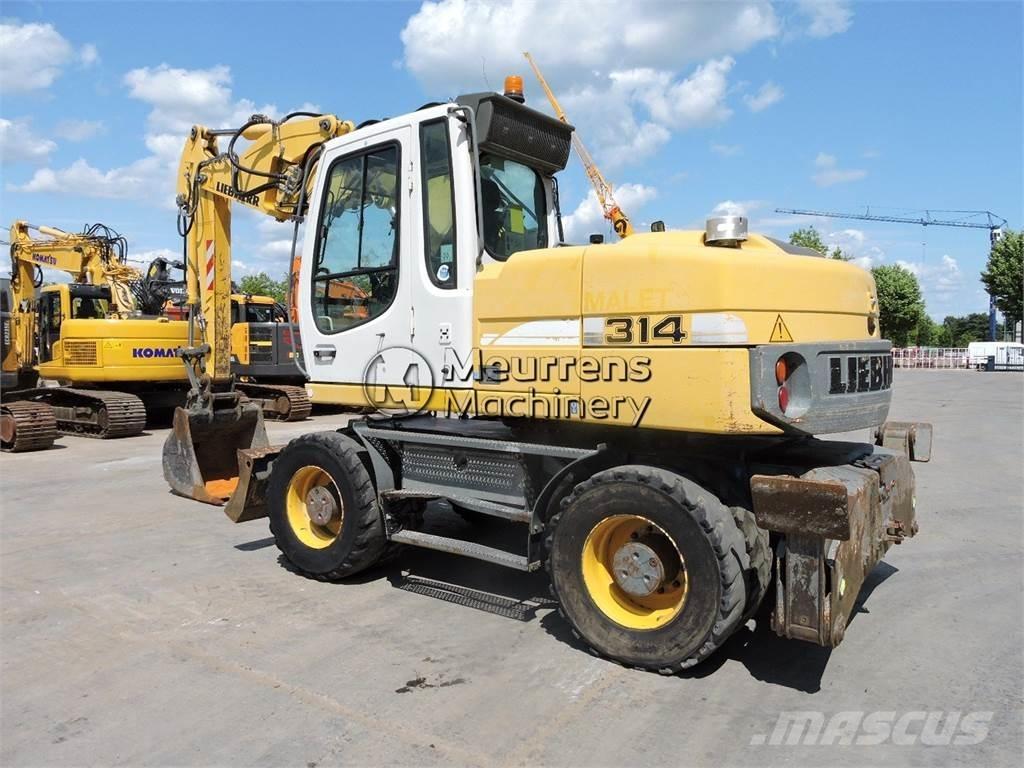 Liebherr A314 Excavatoare cu roti