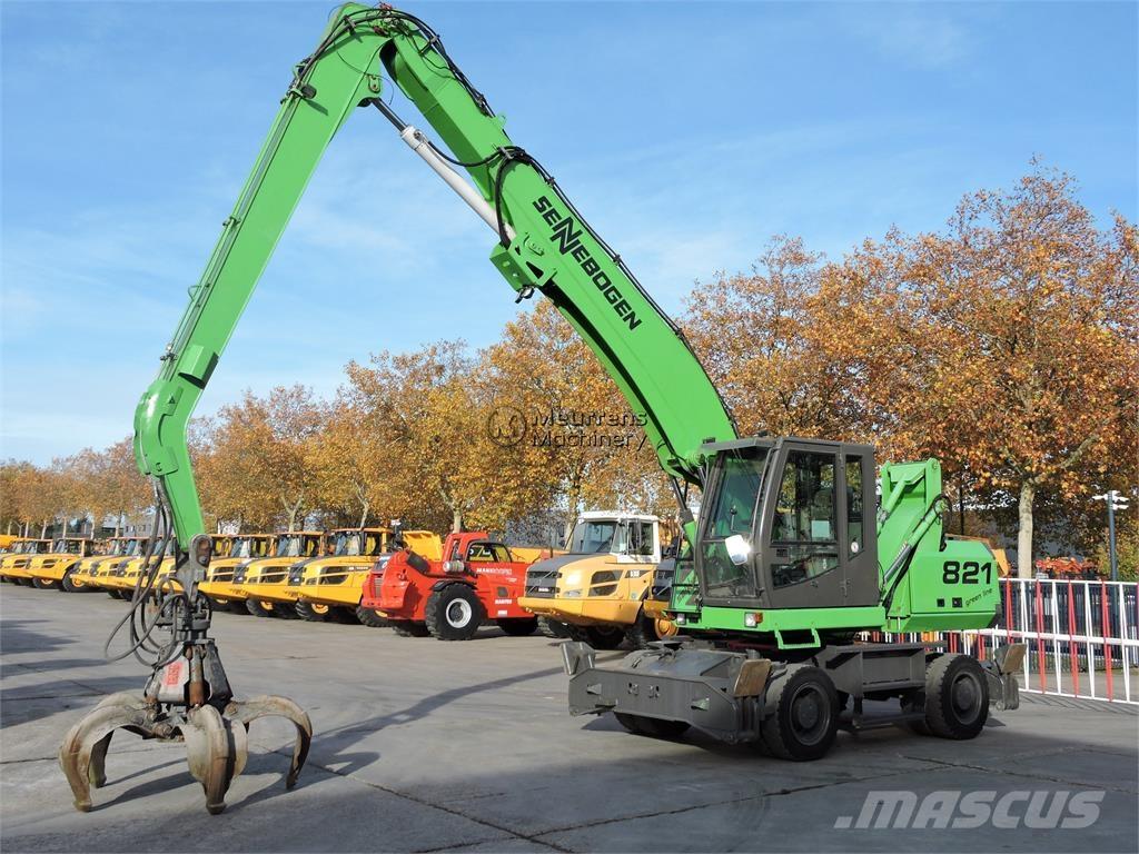 Sennebogen 821M Paleta de manipulare