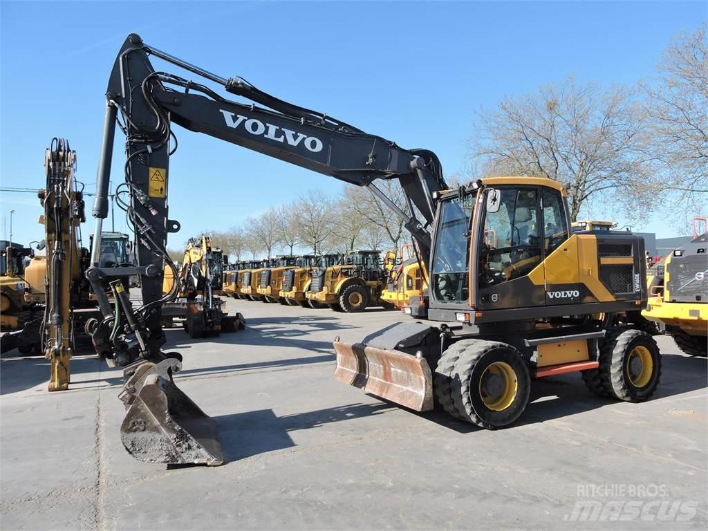 Volvo EW160E Excavatoare cu roti