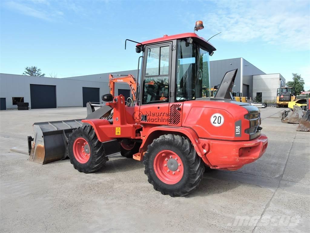 Volvo L35G + Fork-German Incarcator pe pneuri