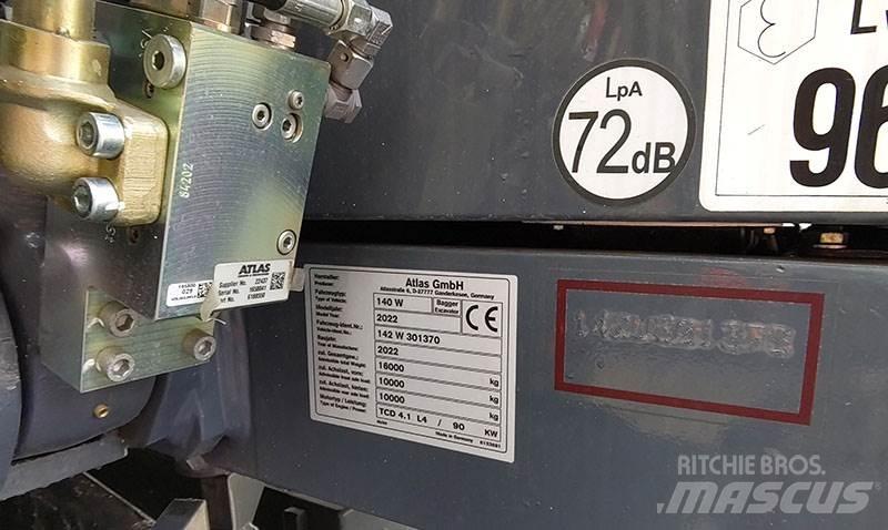 Atlas 140 W Excavatoare cu roti