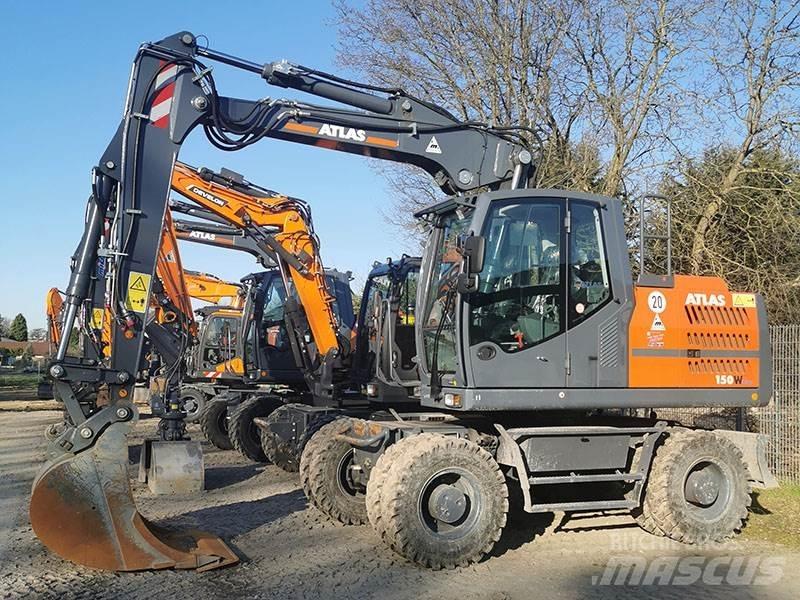 Atlas 150 W Excavatoare cu roti