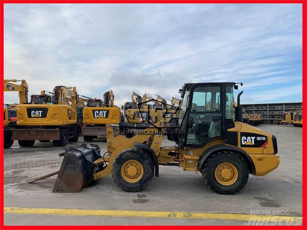 CAT 907H2 Incarcator pe pneuri