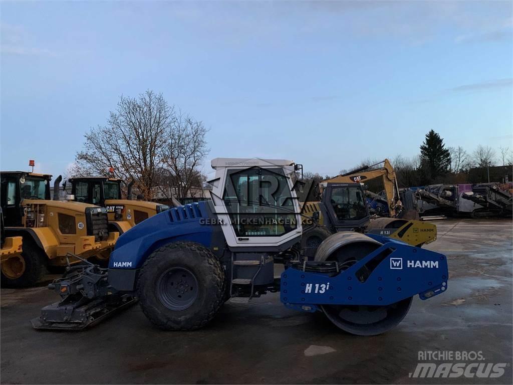 Hamm H 13i + Platten Compactoare monocilindrice