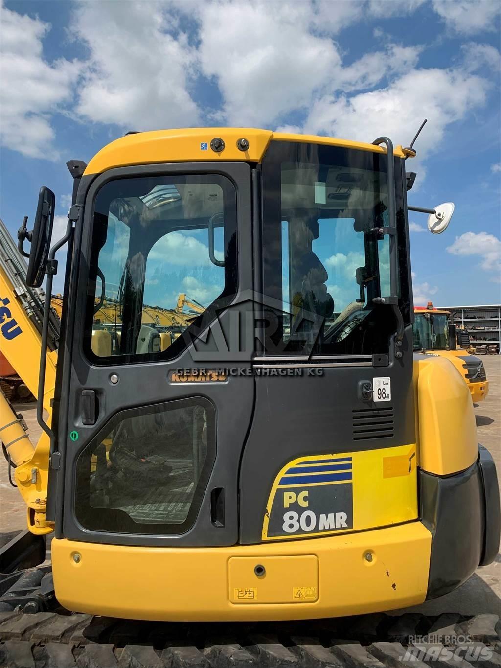 Komatsu PC80 MR-3 Mini excavatoare < 7t