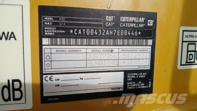 CAT 432 Utilaje construcții - Altele