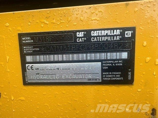 CAT M318F Excavatoare cu roti
