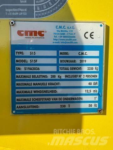 CMC S15F Neuwertig!! Platforme aeriene montate pe remorca