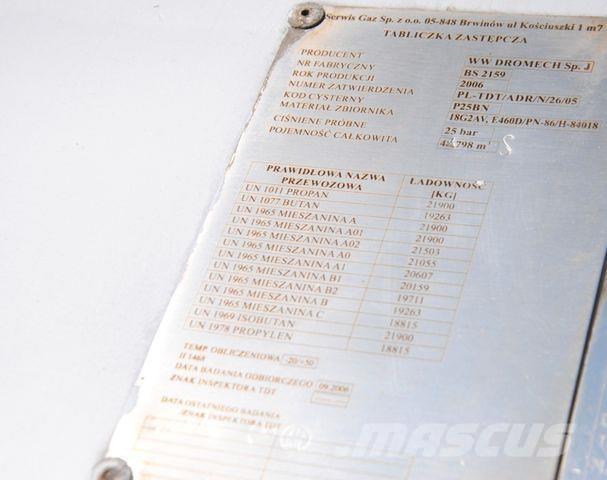  Dromech, tank Cisterna semi-remorci