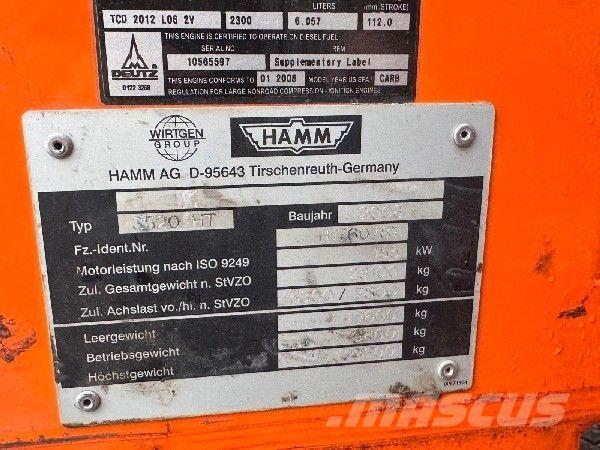 Hamm 3520 HAT Compactoare monocilindrice
