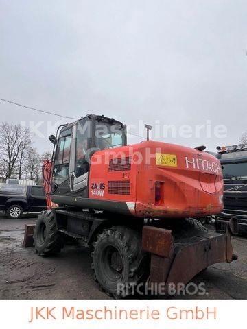 Hitachi ZX 140 W - 3 Excavatoare cu roti