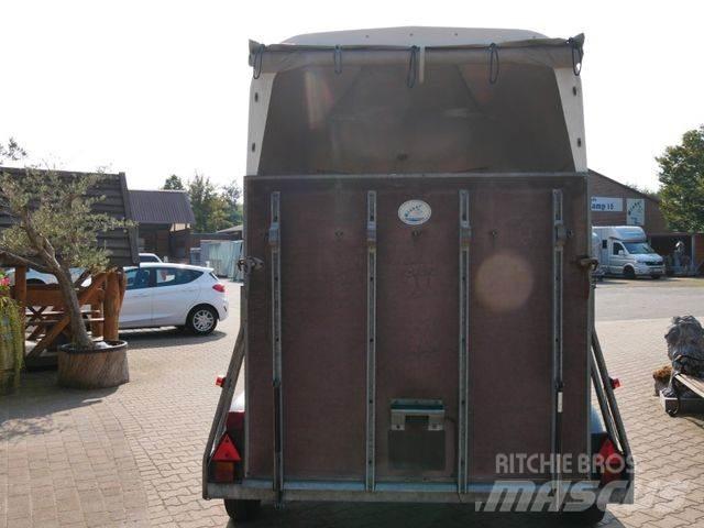  Holz Poly 2 Pferde Remorci transport animale