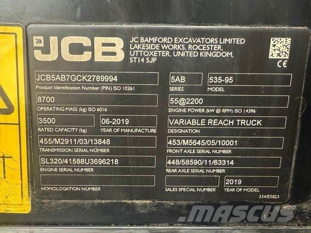 JCB 535-95 Stivuitoare telescopice