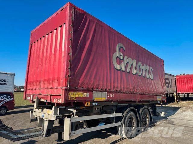 Krone 7,45 Edscha Camion cu prelata