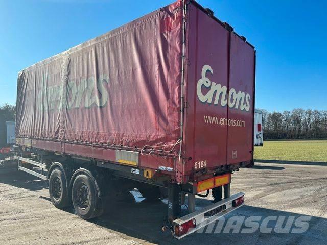 Krone 7,45 Edscha Camion cu prelata