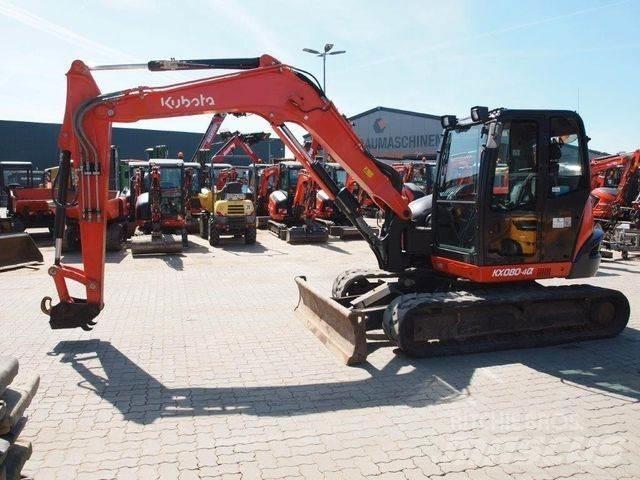 Kubota KX080-4a Mini excavatoare < 7t