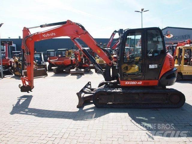 Kubota KX080-4a Mini excavatoare < 7t