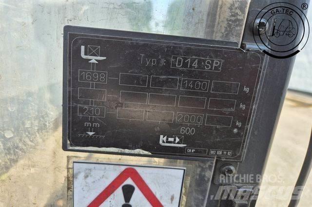 Linde D14SP-133-01 Stivuitoare pentru comisionare(logistica)