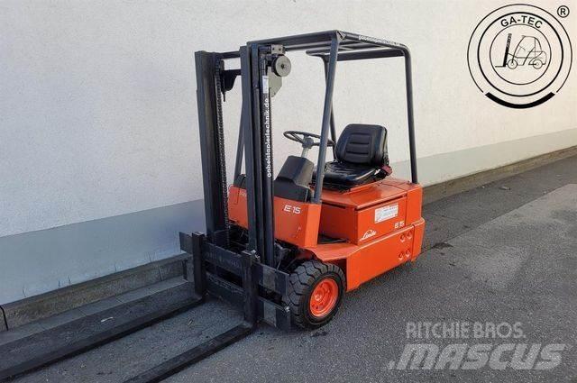 Linde E15 Stivuitor electric
