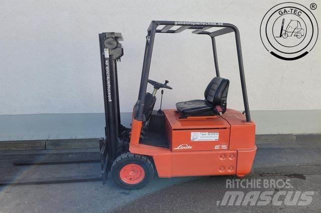 Linde E15 Stivuitor electric
