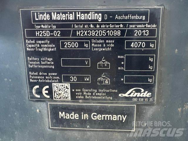 Linde H 25 Strivuitoare-altele