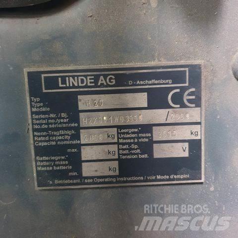 Linde H20 Stivuitor diesel