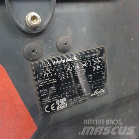 Linde H20D-01 Stivuitor diesel
