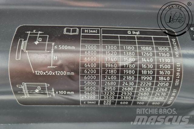 Linde H35D/1202-01 Stivuitor diesel