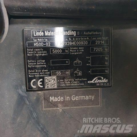 Linde H50D-02 Stivuitor diesel