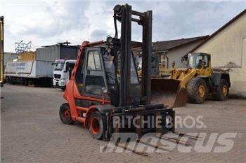 Linde H60D / Duplex Stivuitor diesel
