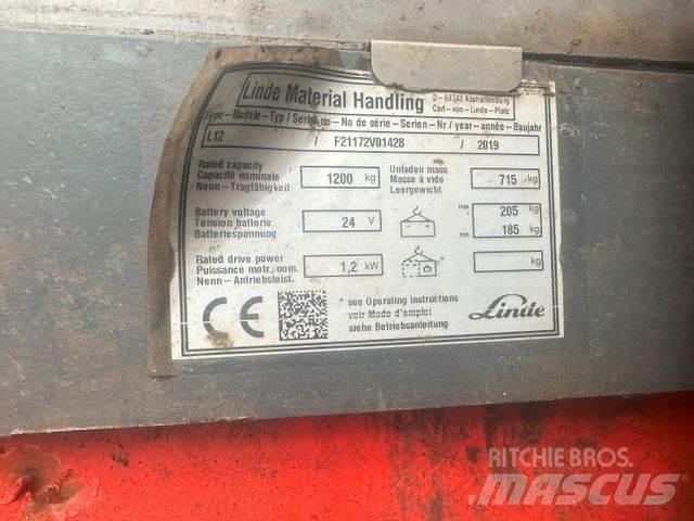 Linde L12 Stivuitoare pentru comisionare(logistica)
