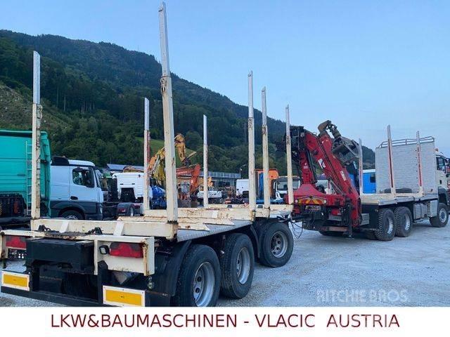 MAN TGS 33.480 6x6 Camion pentru lemne