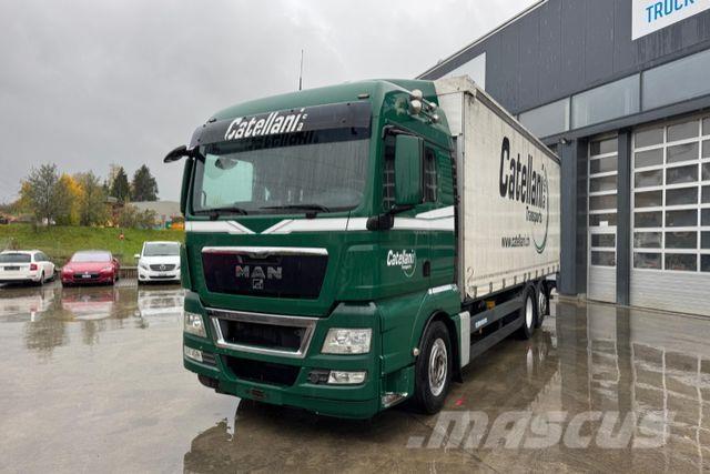 MAN TGX 26.480 6x2 Camion cu prelata