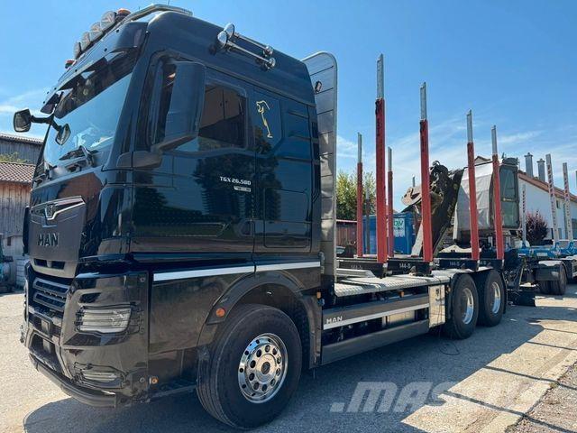 MAN TGX 26.580 Camion pentru lemne
