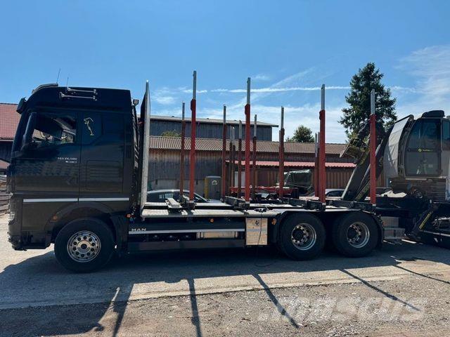 MAN TGX 26.580 Camion pentru lemne