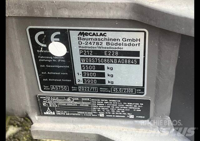 Mecalac AS 750 Incarcator pe pneuri