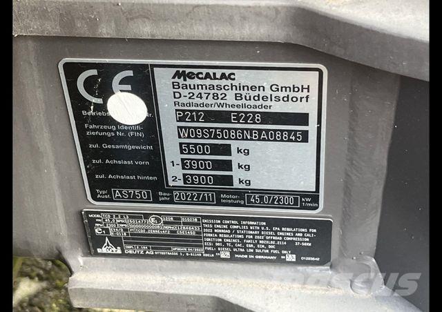 Mecalac AS 750 Incarcator pe pneuri