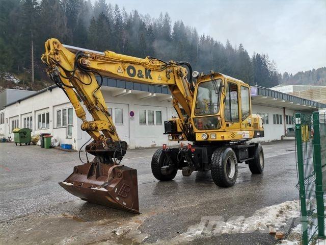 O&K MHS Excavatoare cu roti