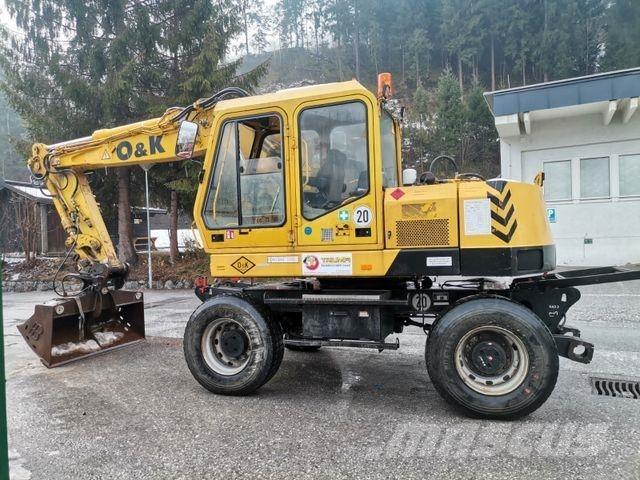 O&K MHS Excavatoare cu roti