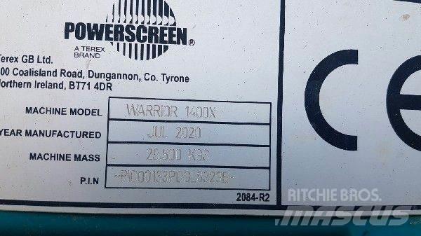 Powerscreen 1400X Cernuitoare
