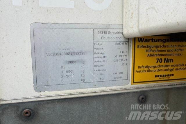 Rohr RAK 18IV Remorci frigorifice
