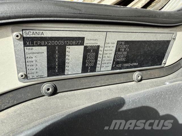 Scania P420 8X2*6 Camion cabina sasiu