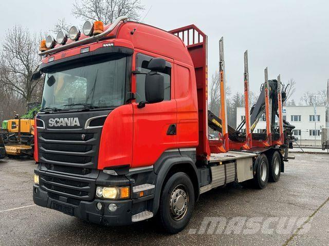 Scania R520 V8 Camion pentru lemne