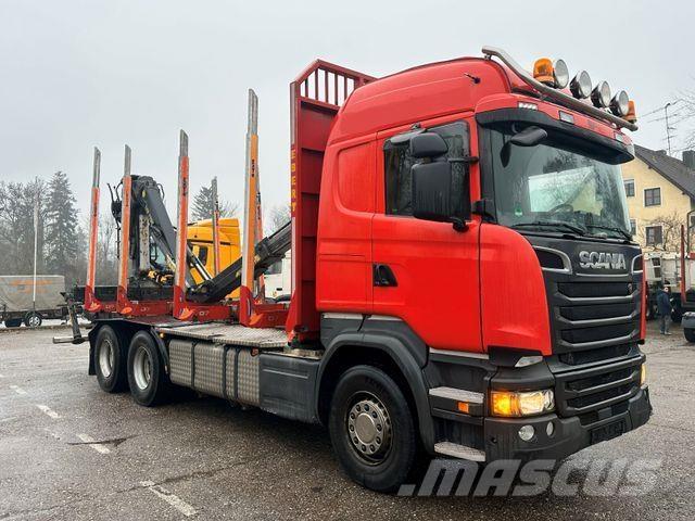 Scania R520 V8 Camion pentru lemne