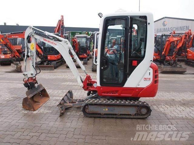 Takeuchi TB 216 Mini excavatoare < 7t