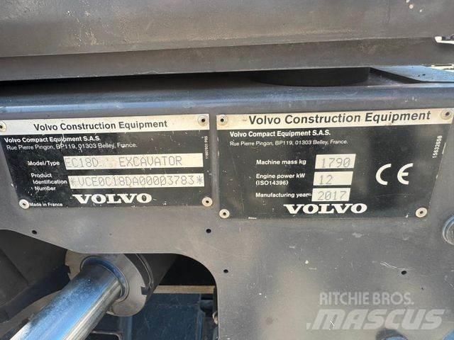 Volvo EC18D Mini excavatoare < 7t