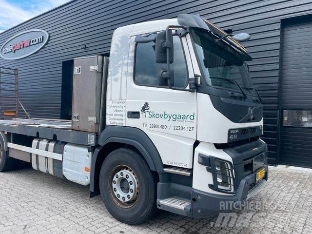 Volvo FMX 420 6x4 Camioane platforma/prelata