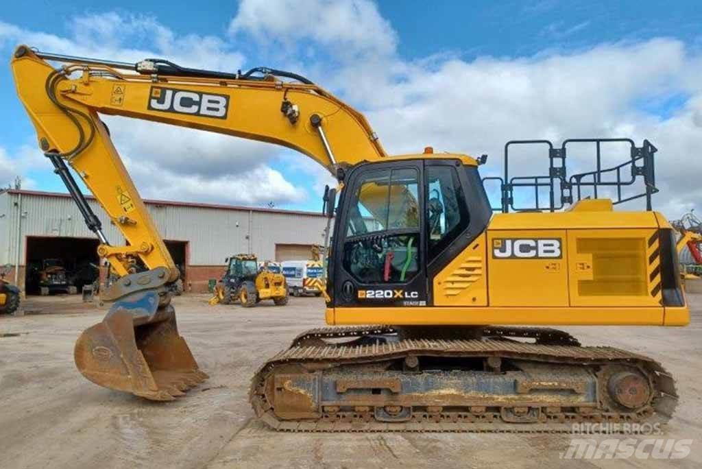 JCB 220X Excavatoare pe șenile
