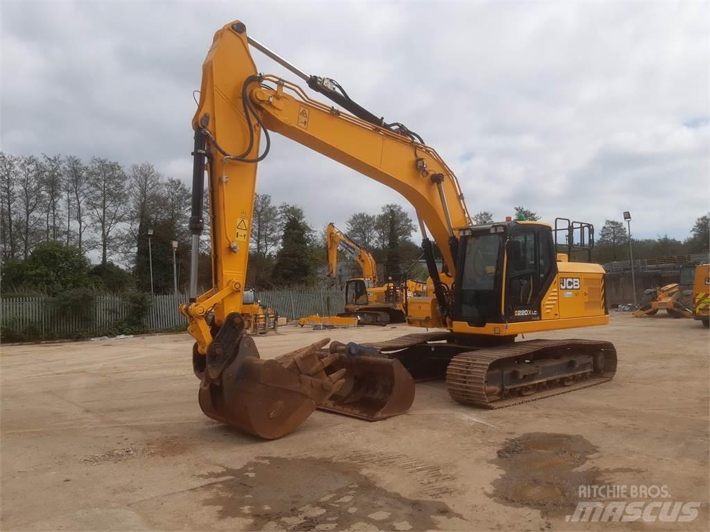 JCB 220X Excavatoare pe șenile
